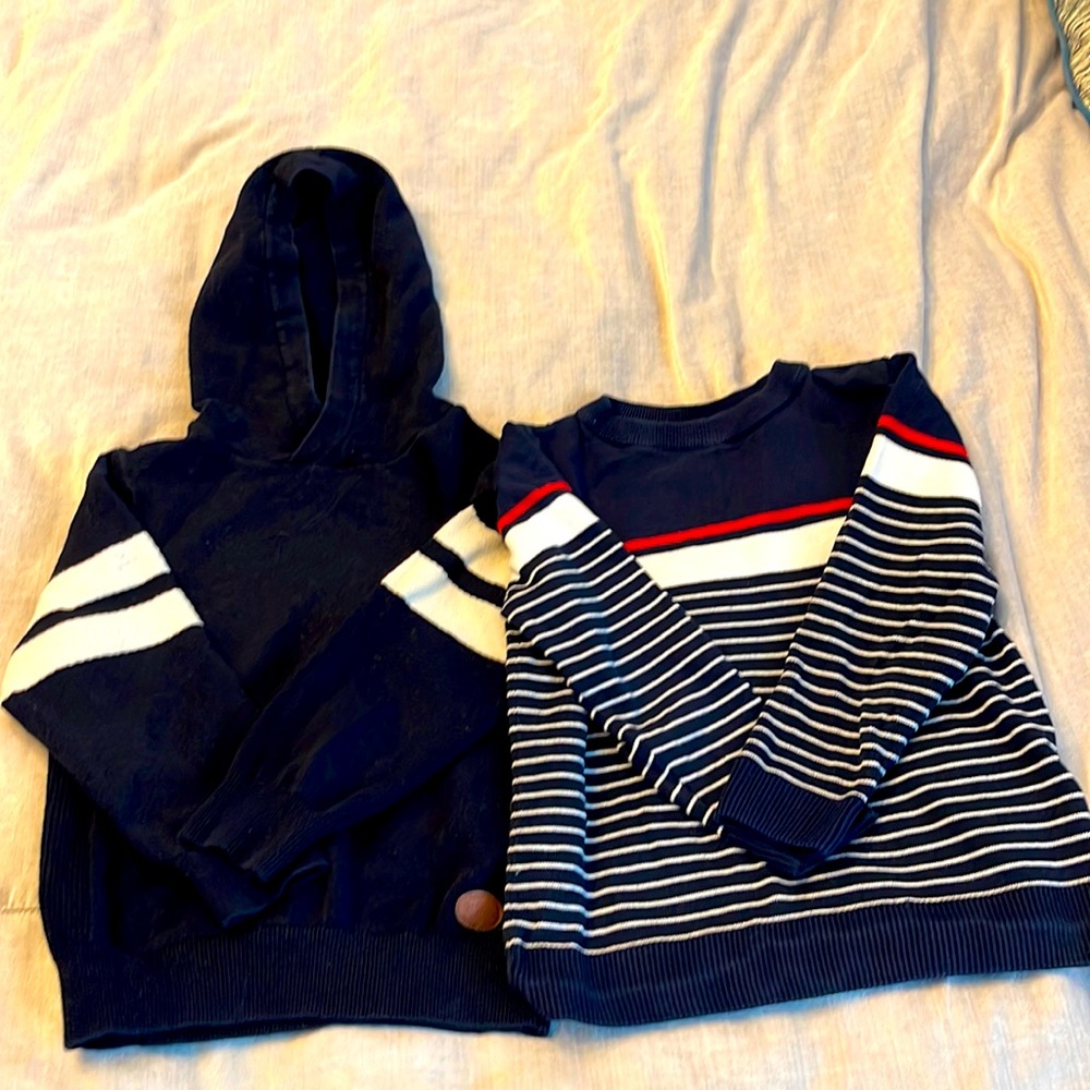 H & M boys size 4-6 bundle of sweaters